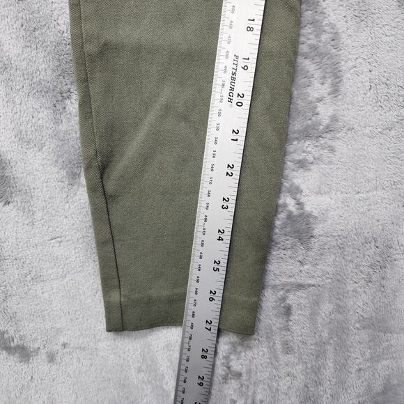 Maurices Pants Women S Green Pull On Mid Rise Skinny Ankle Jegging Casual Preppy - Picture 10 of 12
